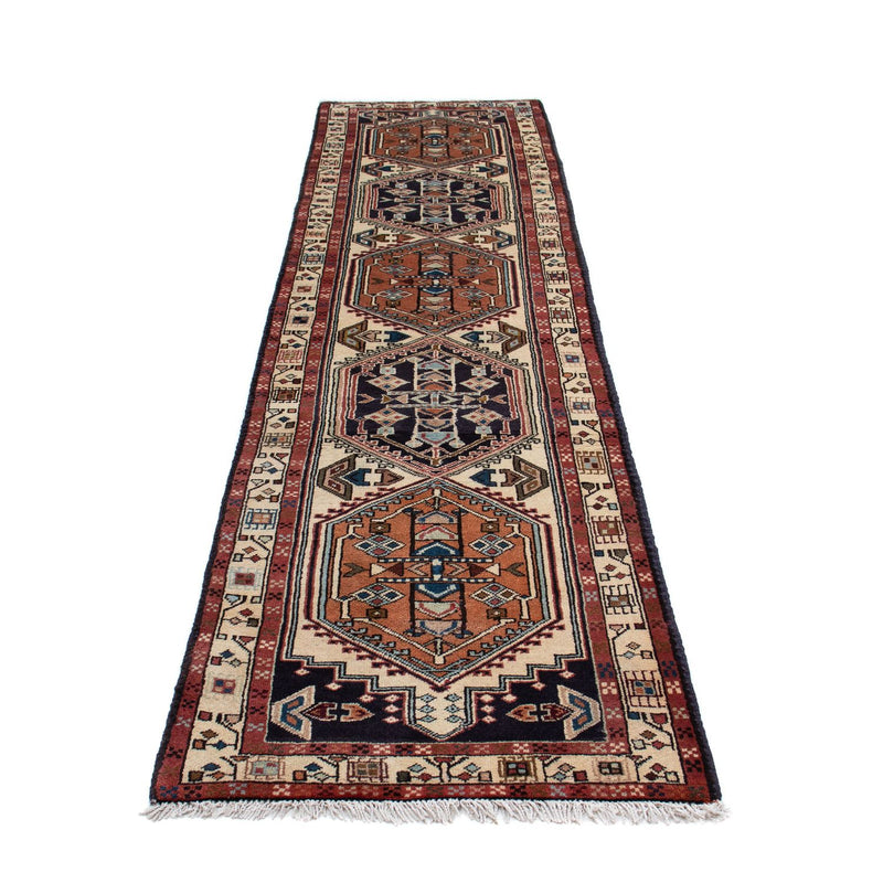 Alfombra de pasillo Alfombra persa - Bidjar - 208 x 133 cm - beige