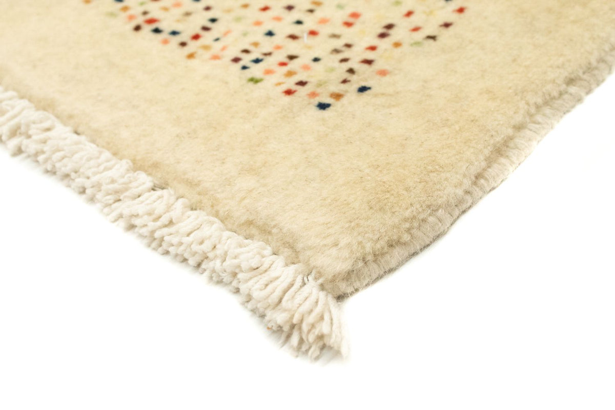 Alfombra Gabbeh - Loribaft Persa - 242 x 158 cm - beige
