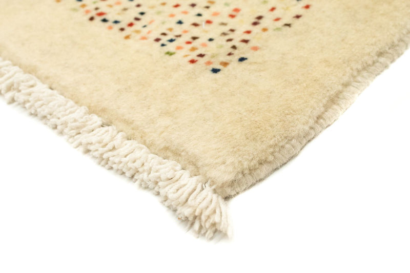 Alfombra Gabbeh - Loribaft Persa - 242 x 158 cm - beige
