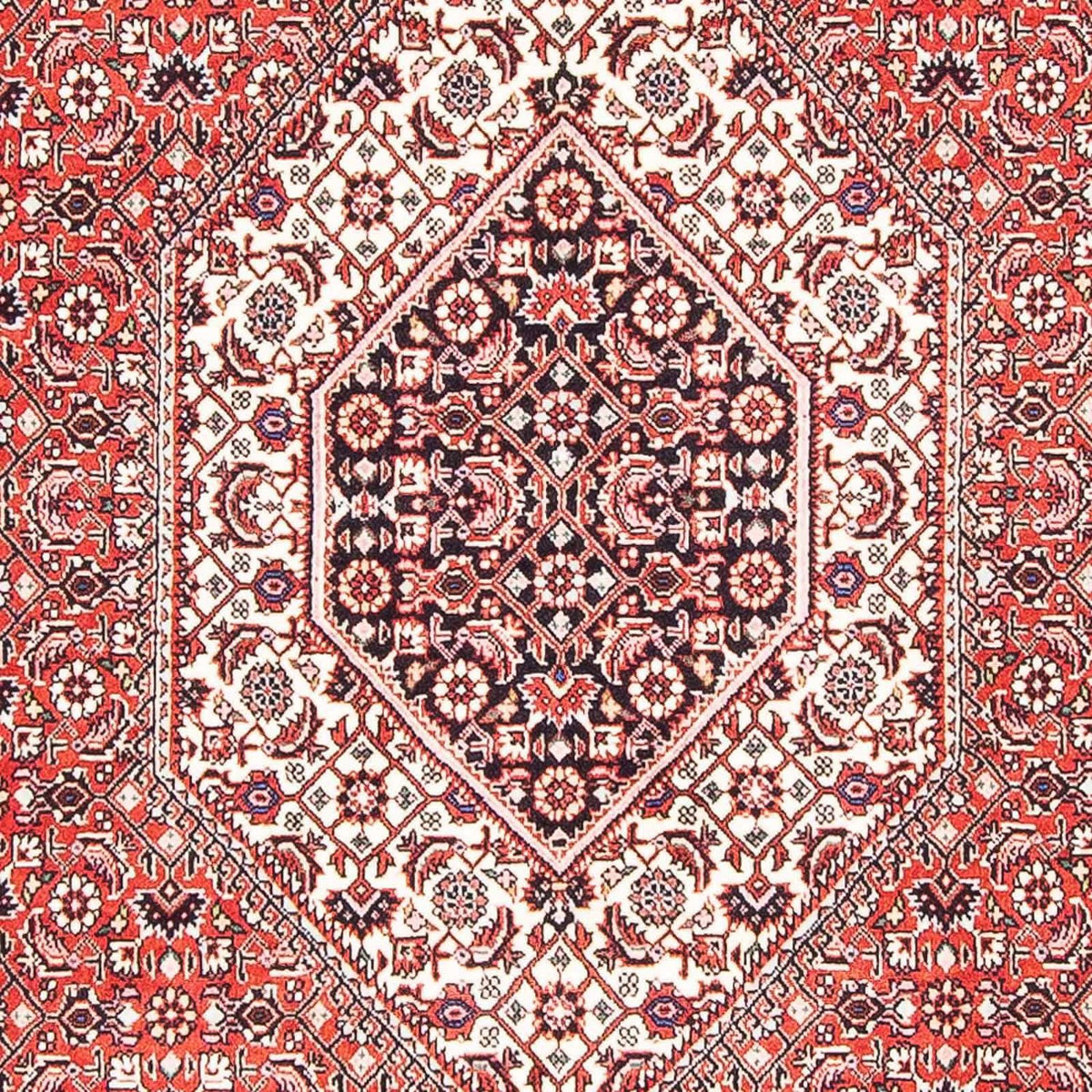 Alfombra persa - Bidjar - 176 x 112 cm - rojo