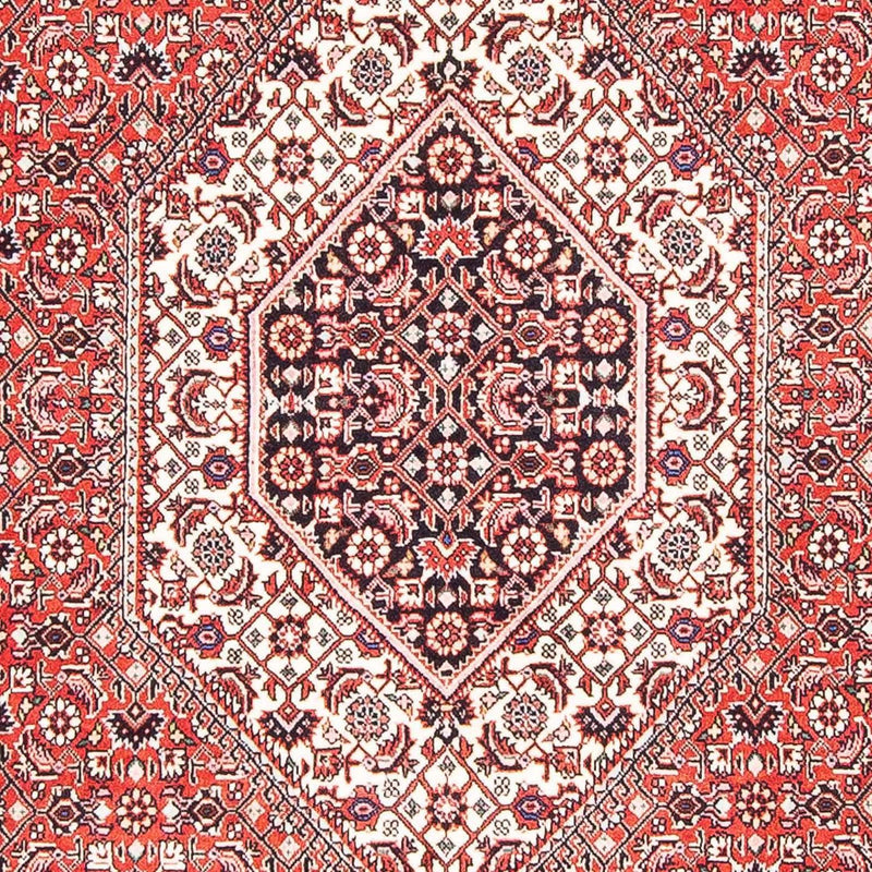 Alfombra persa - Bidjar - 176 x 112 cm - rojo