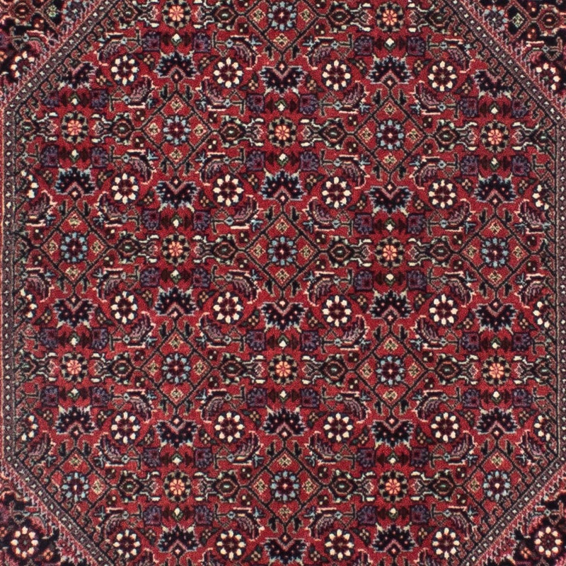 Alfombra de pasillo Alfombra persa - Bidjar - 313 x 84 cm - azul oscuro