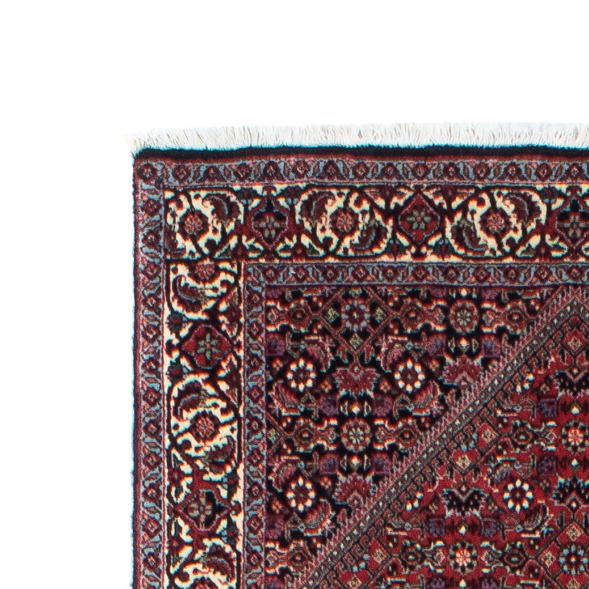 Alfombra de pasillo Alfombra persa - Bidjar - 313 x 84 cm - azul oscuro