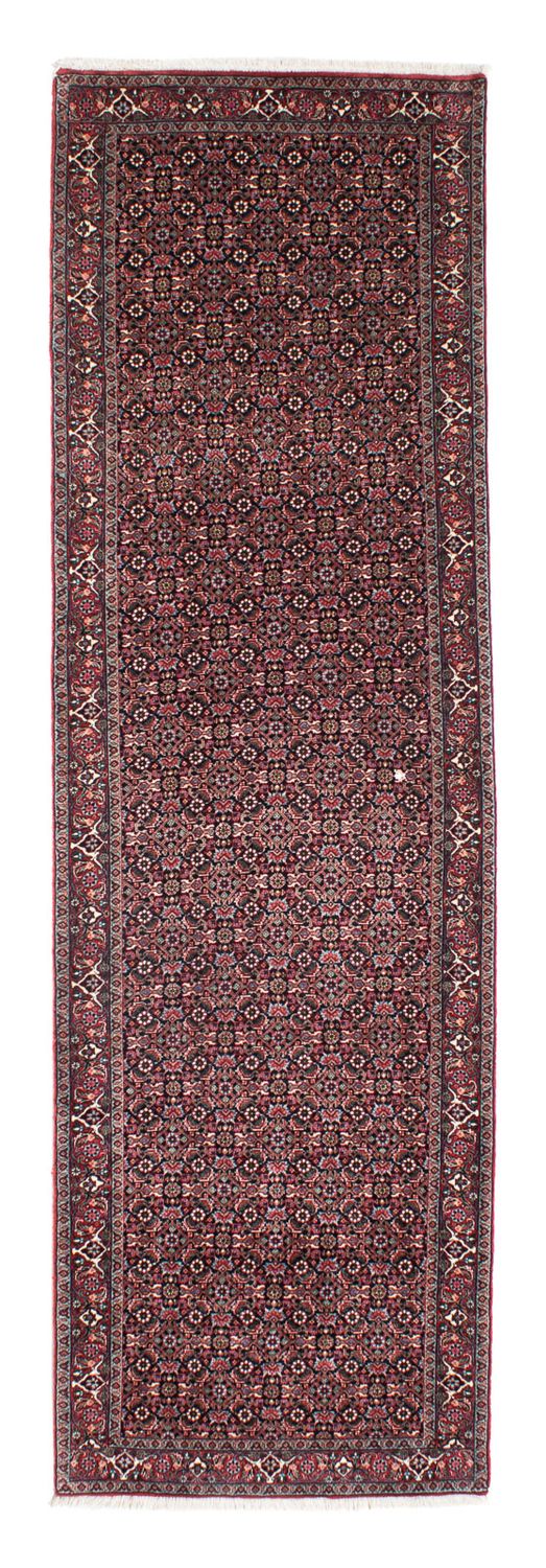Alfombra de pasillo Alfombra persa - Bidjar - 288 x 86 cm - rojo