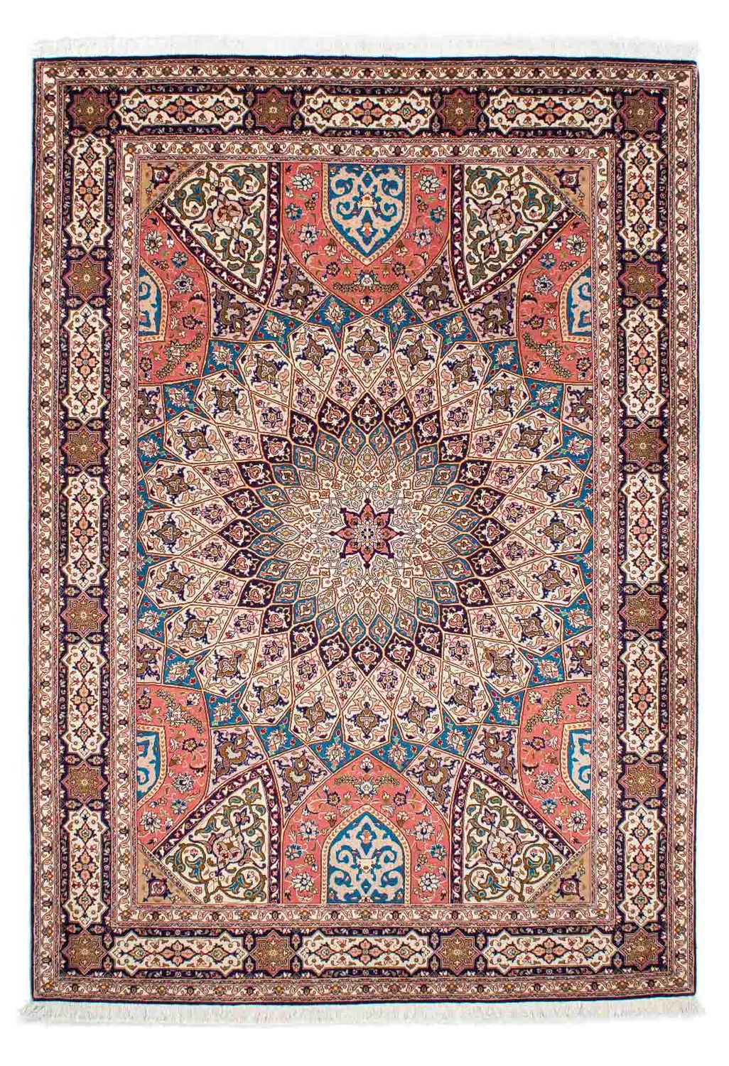 Alfombra Persa - Tabriz - Real - 242 x 168 cm - multicolor