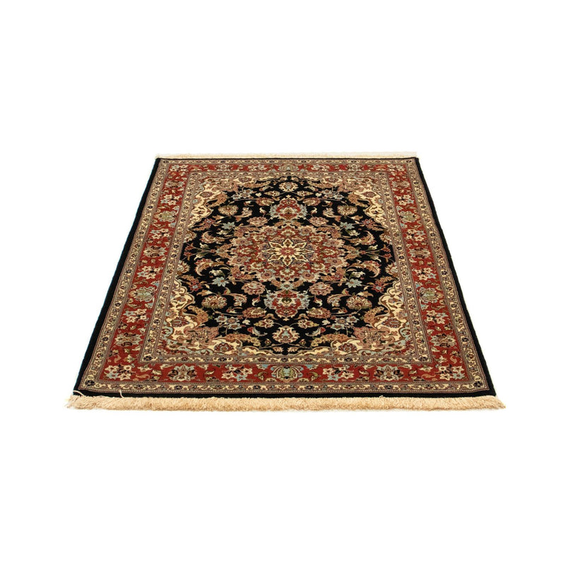 Alfombra persa - Ghom - 146 x 100 cm - negro