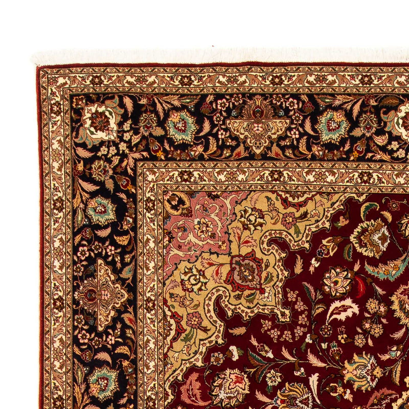 Alfombra Persa - Tabriz - Real - 310 x 202 cm - rojo oscuro
