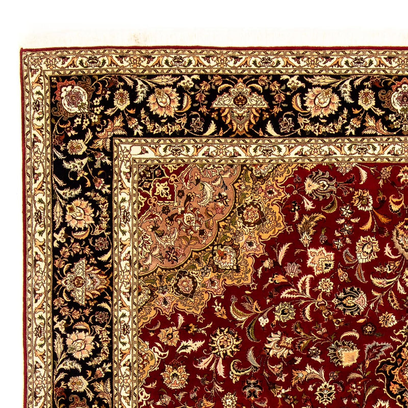 Alfombra Persa - Tabriz - Real - 351 x 250 cm - rojo oscuro