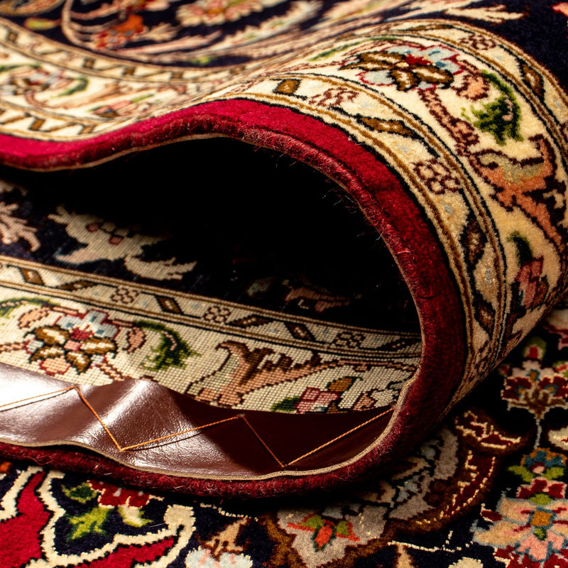 Alfombra Persa - Tabriz - Real - 351 x 250 cm - rojo oscuro