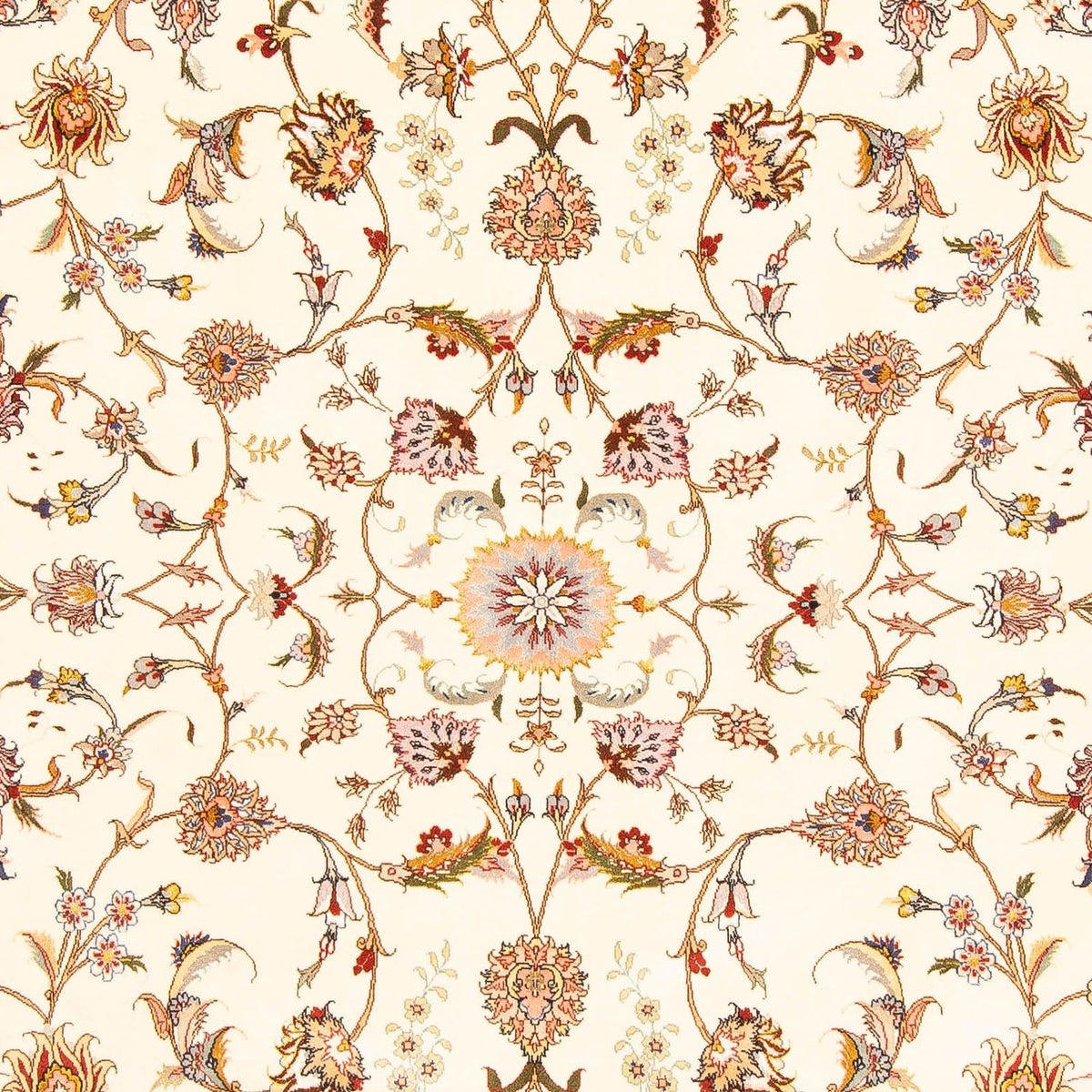 Alfombra Persa - Tabriz - Real - 302 x 203 cm - beige