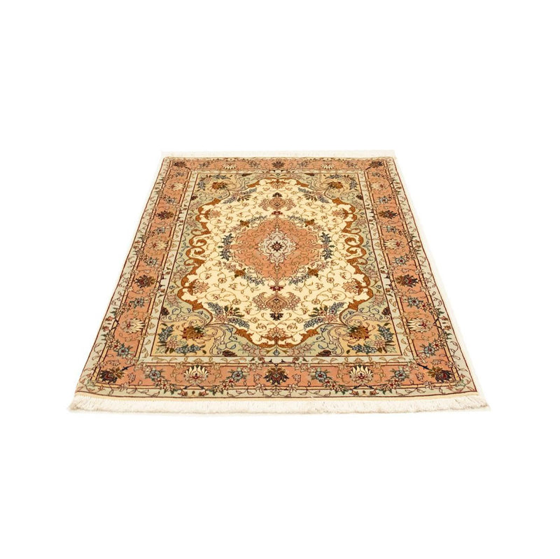 Alfombra Persa - Tabriz - Real - 152 x 100 cm - beige