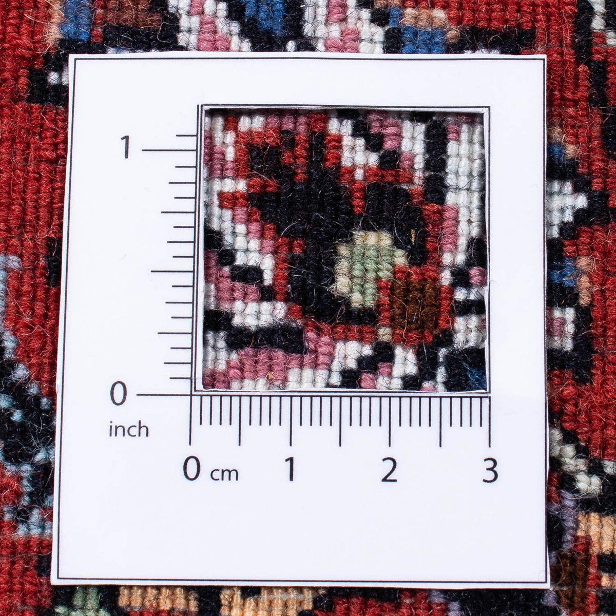 Alfombra persa - Bidjar - 242 x 133 cm - azul oscuro