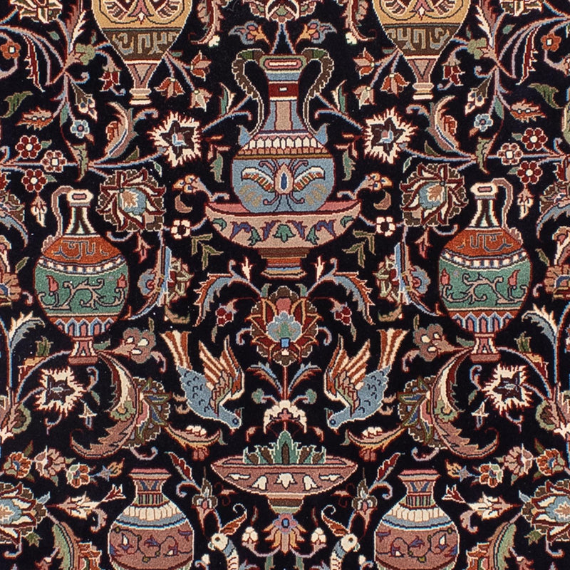 Alfombra persa - Clásica - 245 x 200 cm - negro