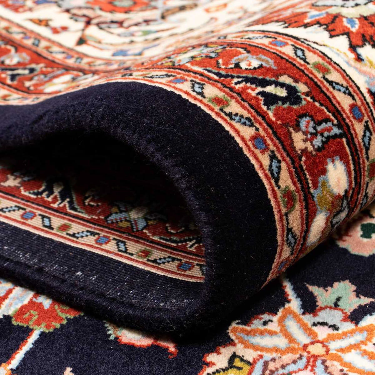 Alfombra persa - Clásica - 342 x 248 cm - azul oscuro