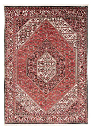 Alfombra persa - Bidjar - 251 x 170 cm - rojo claro