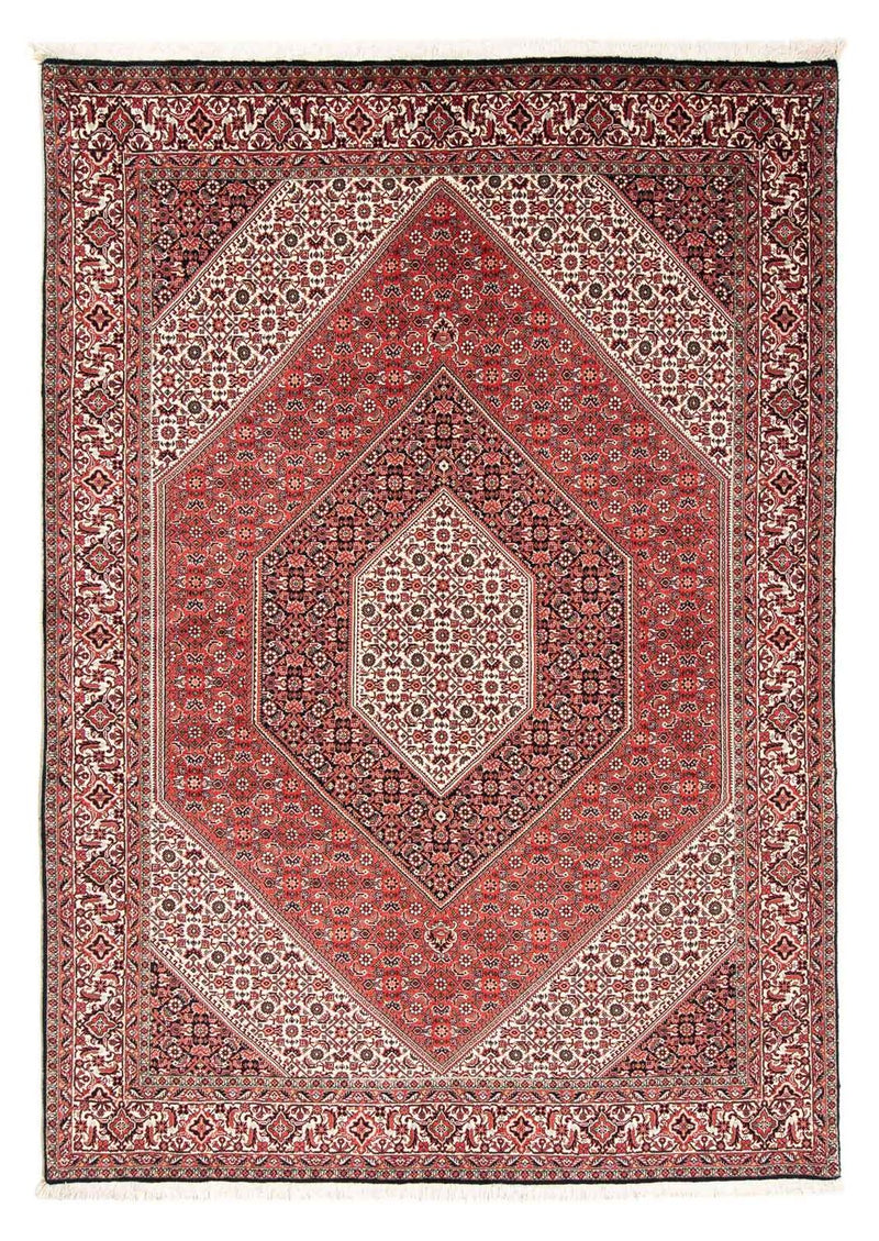 Alfombra persa - Bidjar - 251 x 170 cm - rojo claro