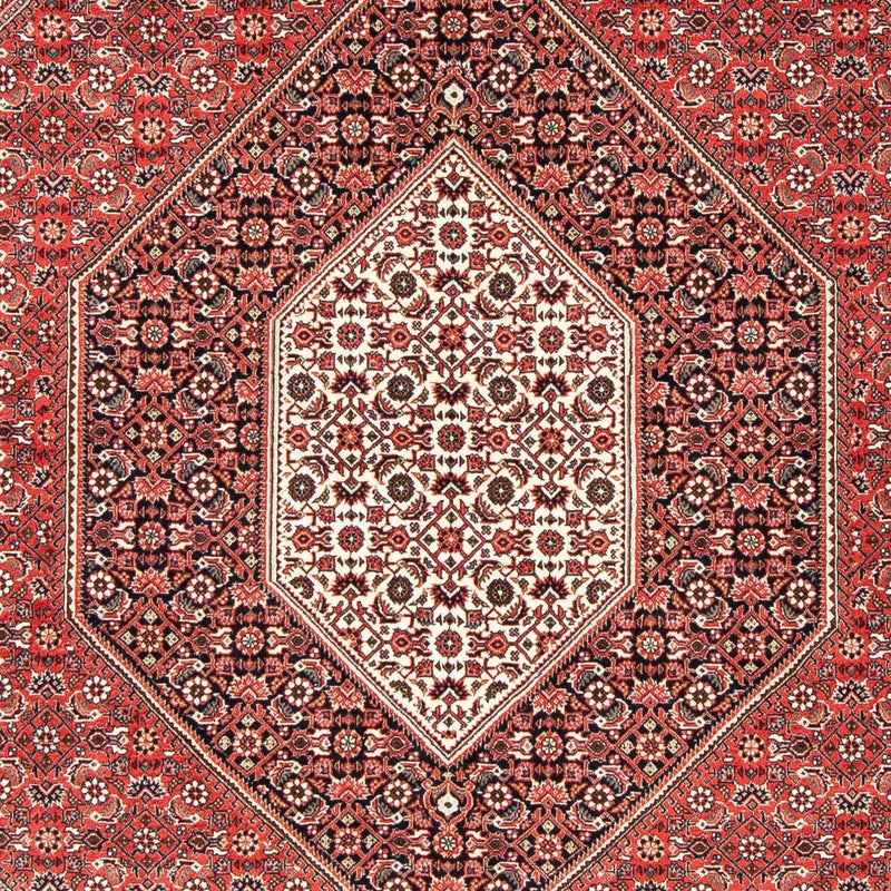 Alfombra persa - Bidjar - 251 x 170 cm - rojo claro
