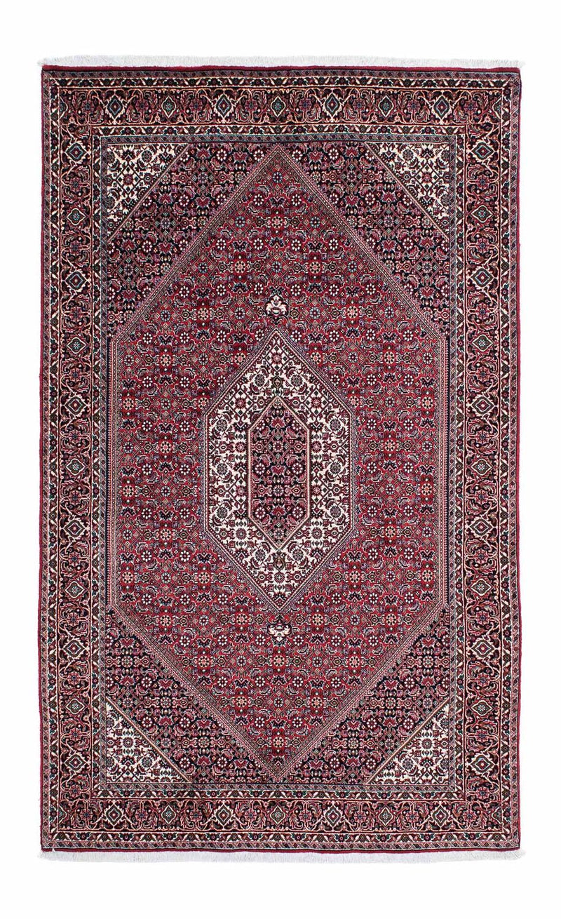 Alfombra persa - Bidjar - 228 x 132 cm - rojo claro