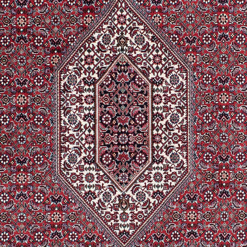 Alfombra persa - Bidjar - 228 x 132 cm - rojo claro