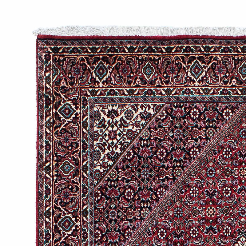 Alfombra persa - Bidjar - 228 x 132 cm - rojo claro