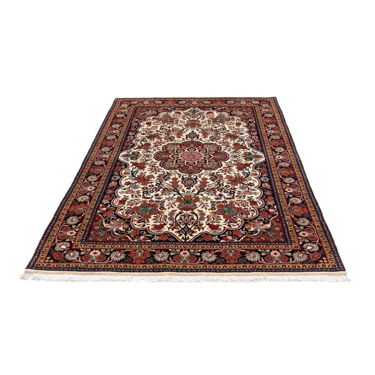 Alfombra persa - Bidjar - 208 x 137 cm - beige