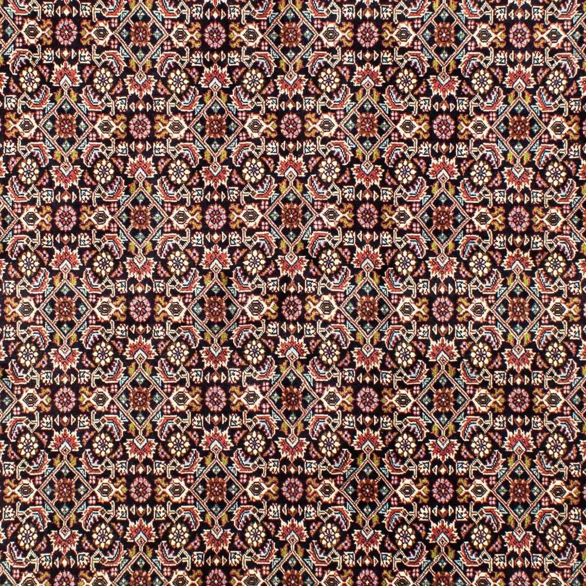 Alfombra persa - Bidjar - 248 x 173 cm - azul oscuro