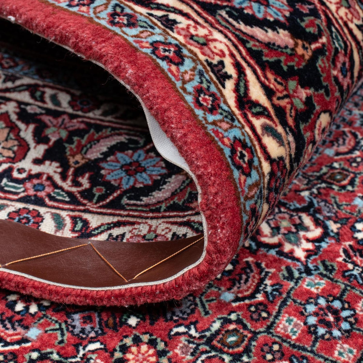 Alfombra persa - Bidjar - 207 x 132 cm - rojo