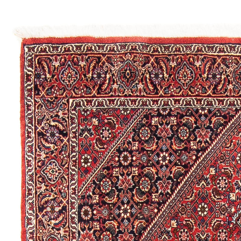 Alfombra persa - Bidjar - 182 x 111 cm - rojo