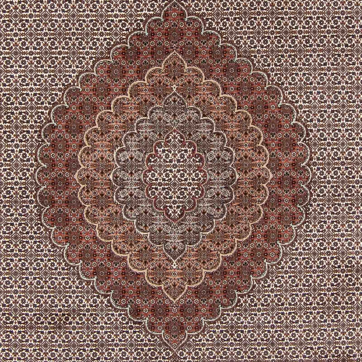 Alfombra Persa - Tabriz - Real - 348 x 253 cm - marrón claro