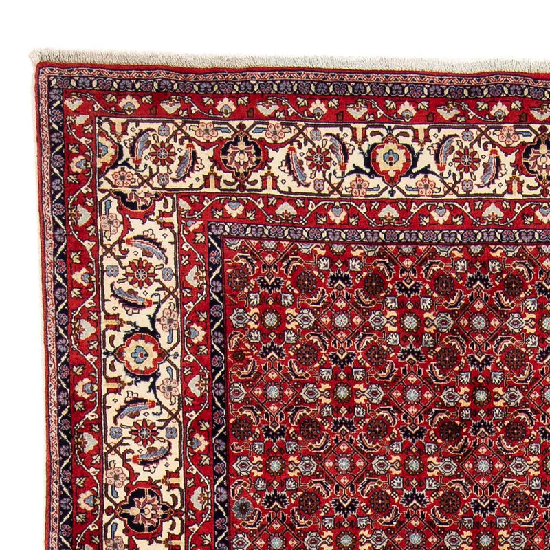 Alfombra persa - Bidjar - 251 x 175 cm - rojo