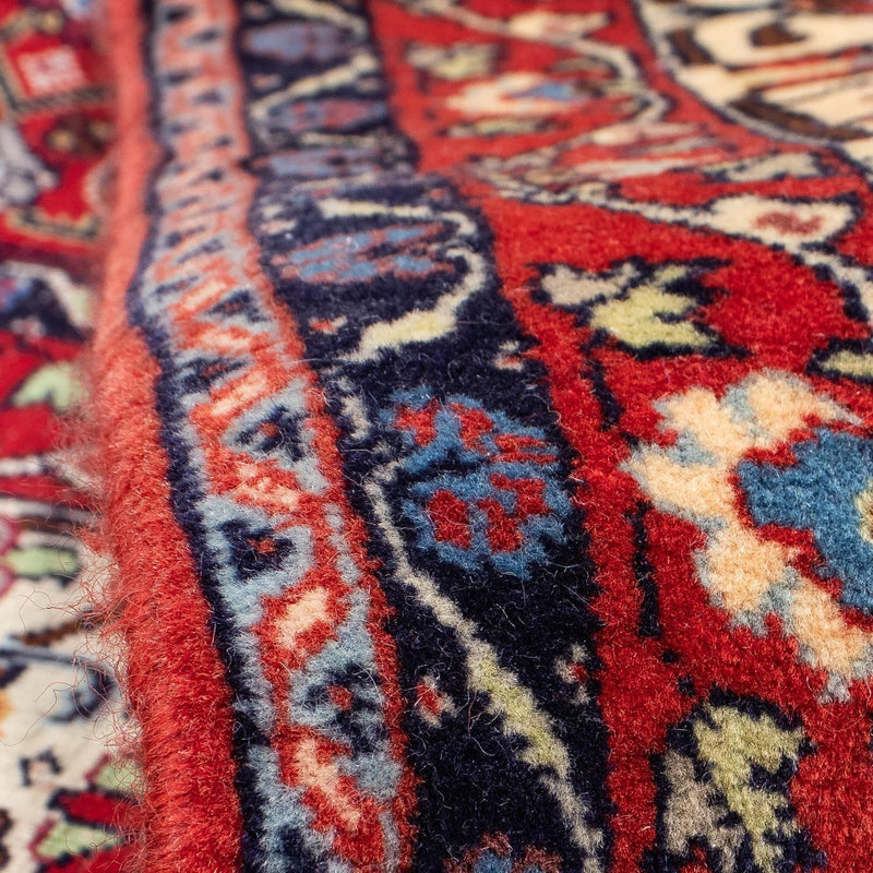 Alfombra persa - Bidjar - 251 x 175 cm - rojo