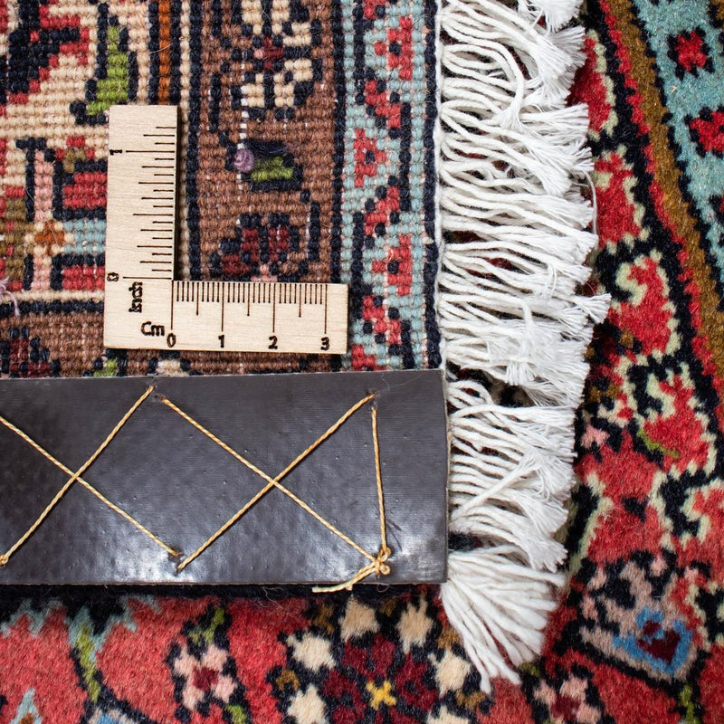 Alfombra persa - Bidjar - 242 x 135 cm - rojo