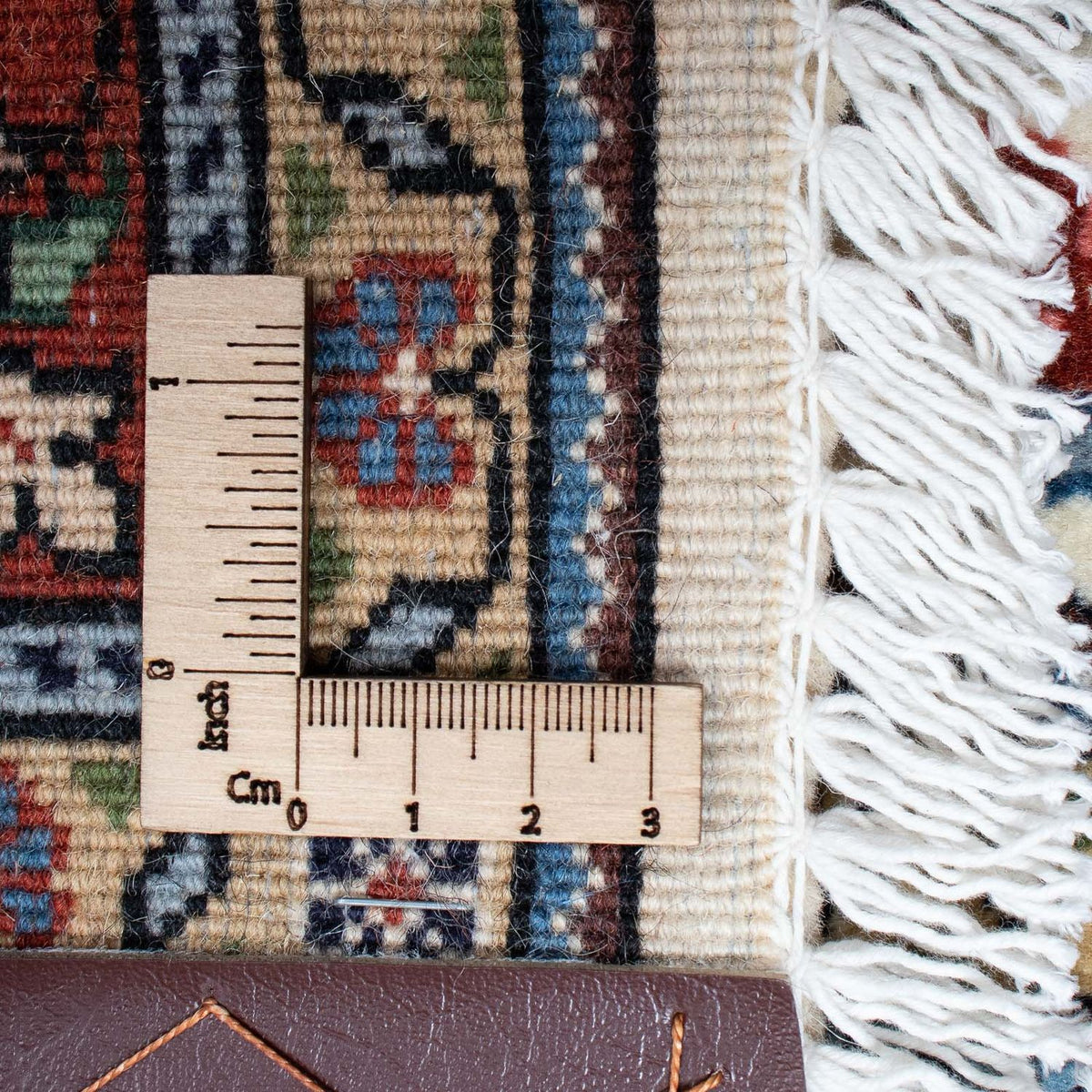 Alfombra persa - Bidjar - 213 x 140 cm - beige