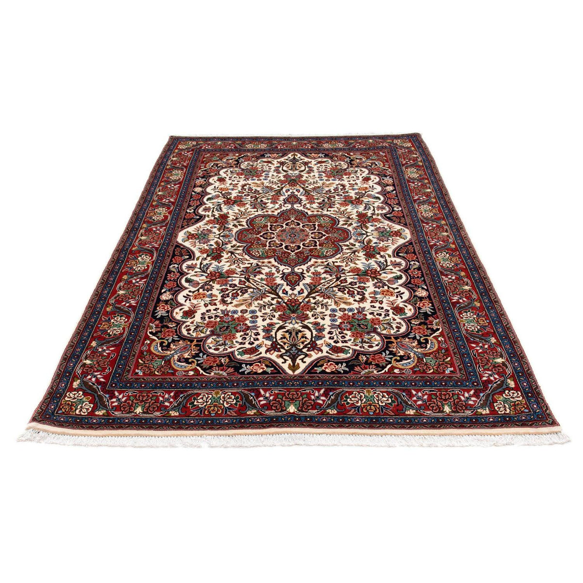 Alfombra persa - Bidjar - 222 x 134 cm - beige