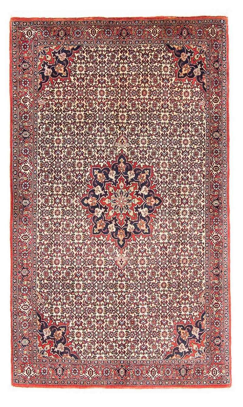 Alfombra persa - Bidjar - 151 x 88 cm - beige