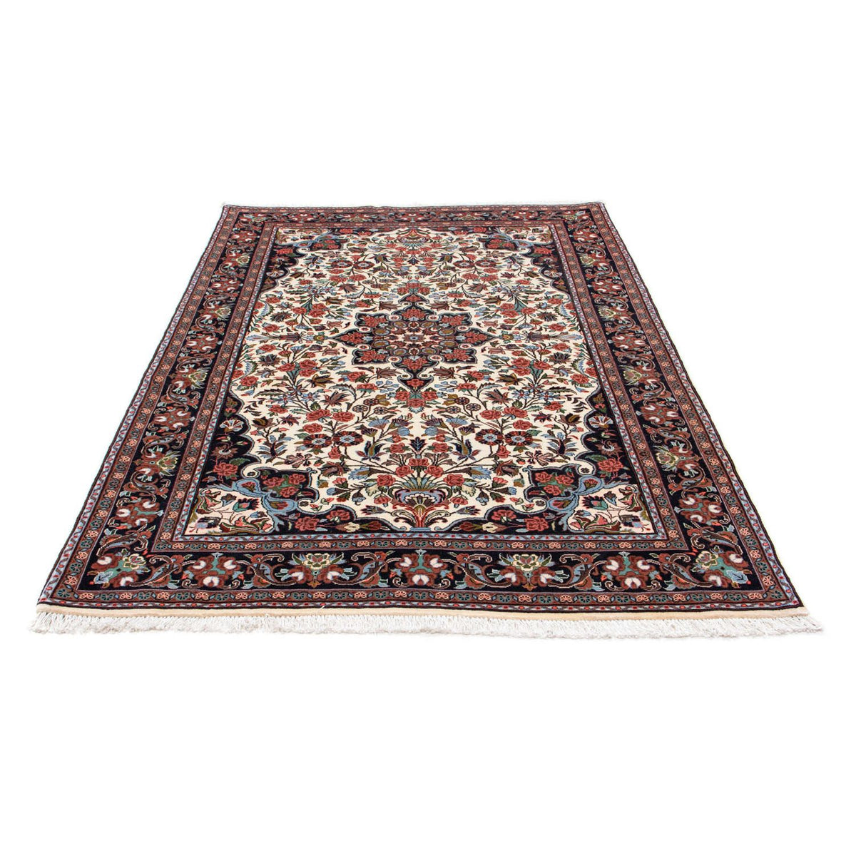 Alfombra persa - Bidjar - 200 x 137 cm - beige