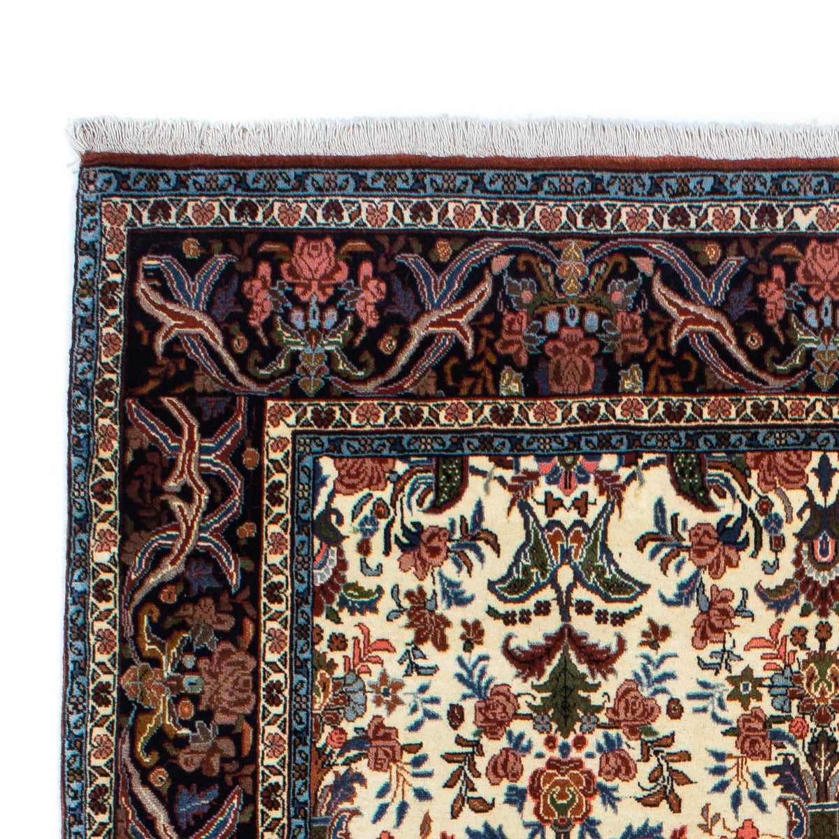Alfombra persa - Bidjar - 243 x 135 cm - beige