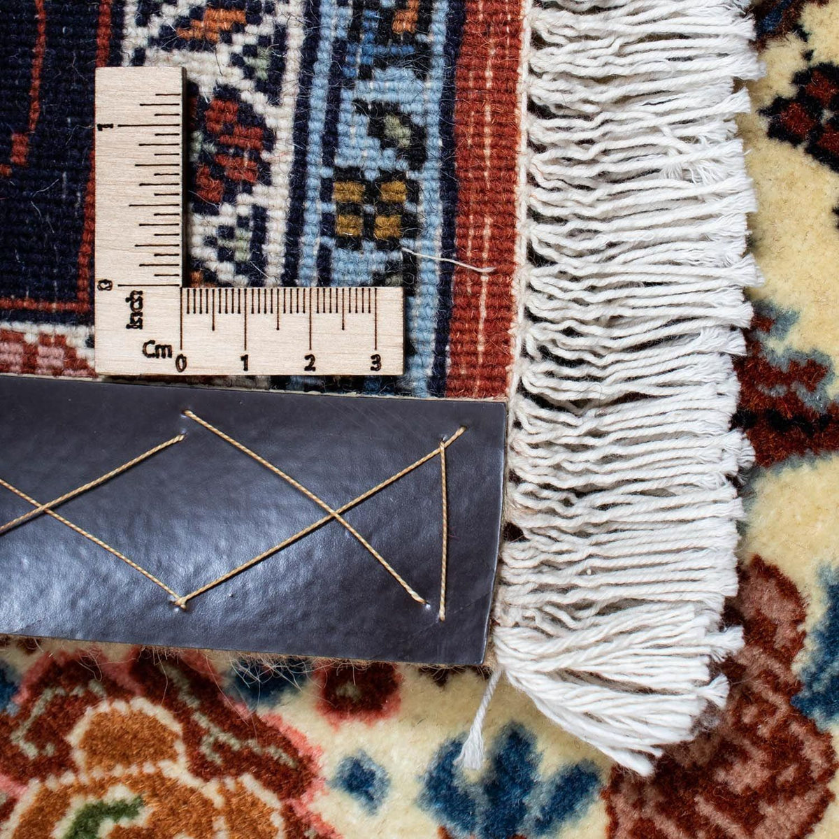 Alfombra persa - Bidjar - 243 x 135 cm - beige