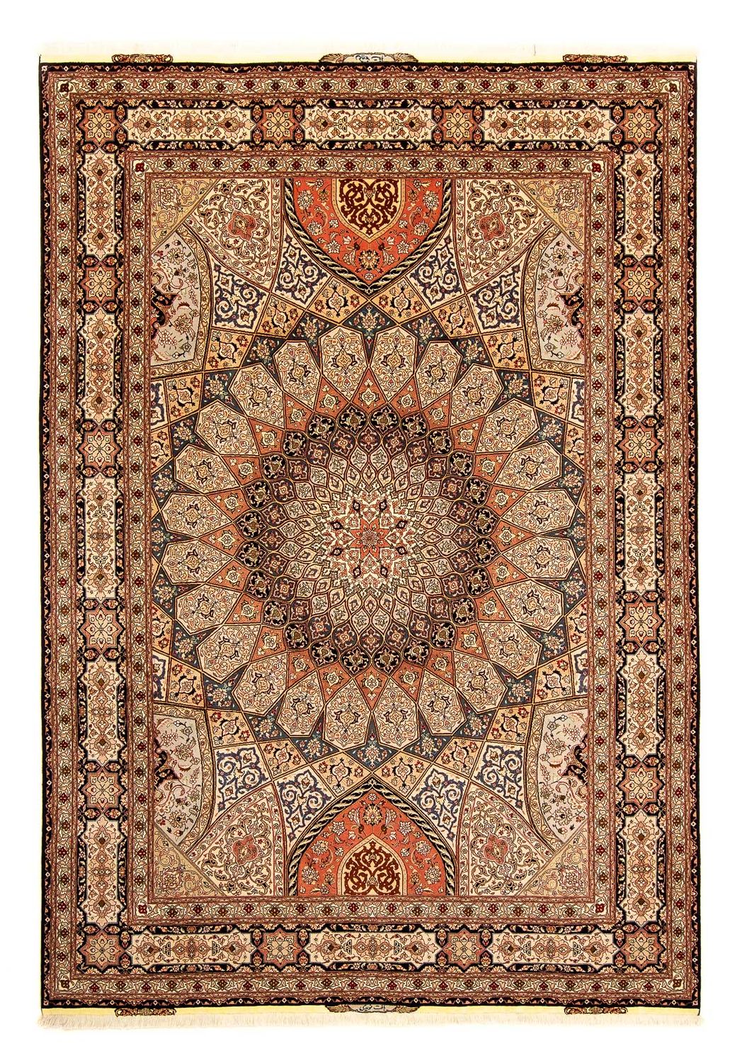 Alfombra Persa - Tabriz - Real - 343 x 250 cm - multicolor