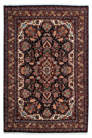 Alfombra persa - Bidjar - 210 x 133 cm - azul oscuro