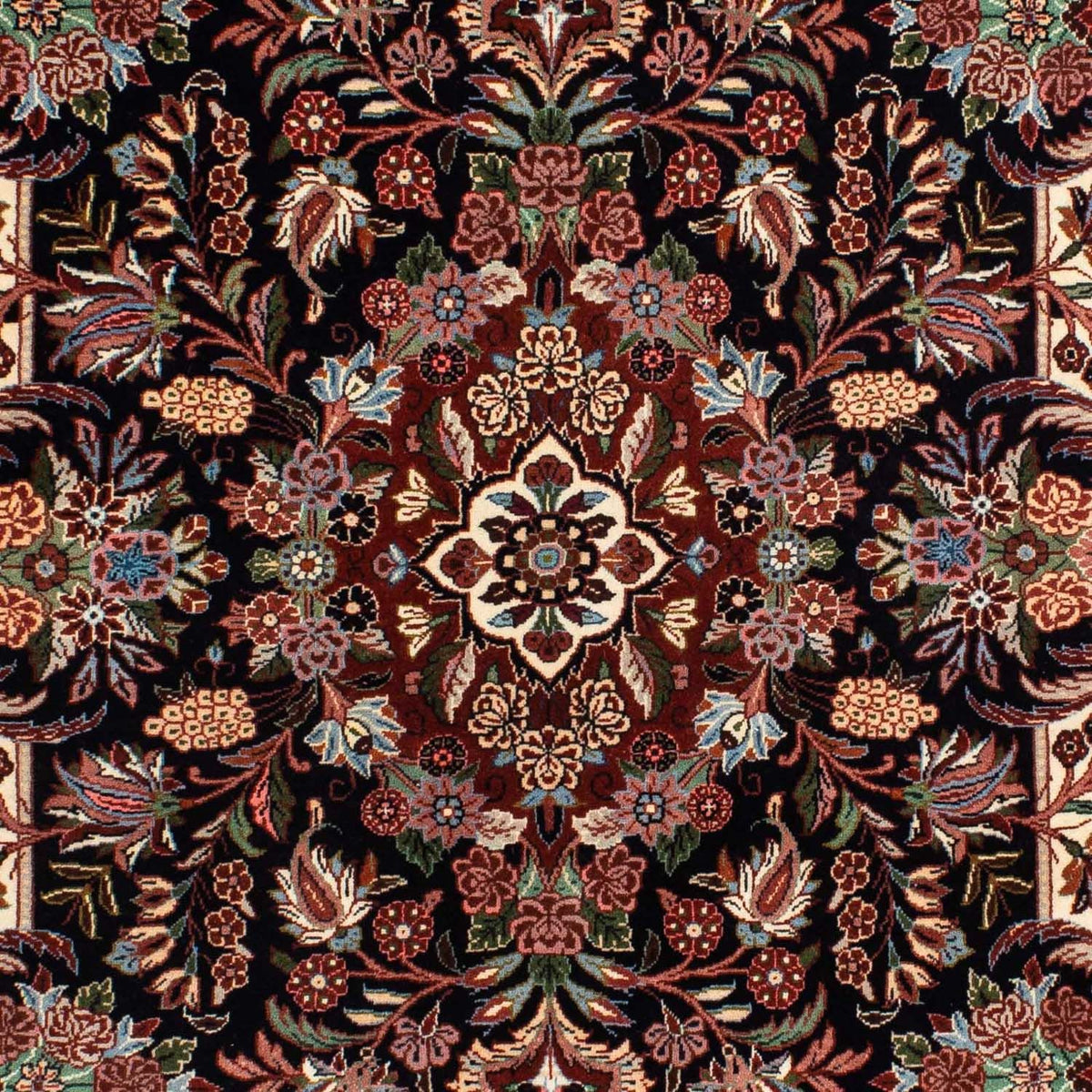 Alfombra persa - Bidjar - 210 x 133 cm - azul oscuro