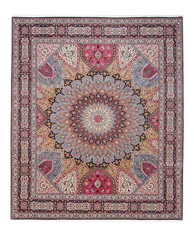 Alfombra Persa - Tabriz - Real - 304 x 255 cm - multicolor