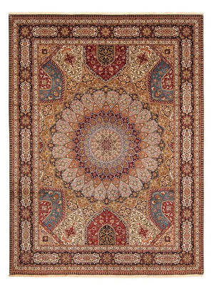 Alfombra Persa - Tabriz - Real - 396 x 300 cm - multicolor