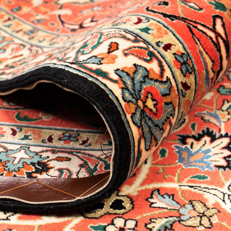 Alfombra Persa - Tabriz - Real - 407 x 297 cm - azul oscuro