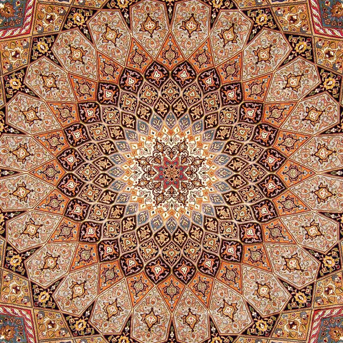 Alfombra Persa - Tabriz - Real - 400 x 300 cm - multicolor
