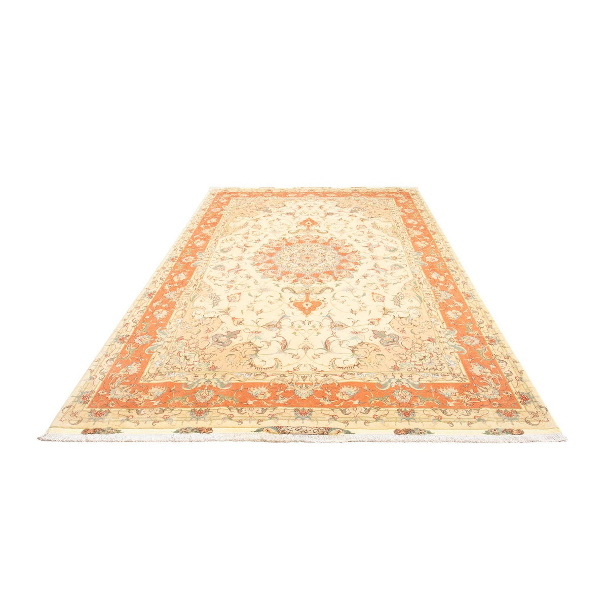 Alfombra Persa - Tabriz - Real - 300 x 202 cm - beige
