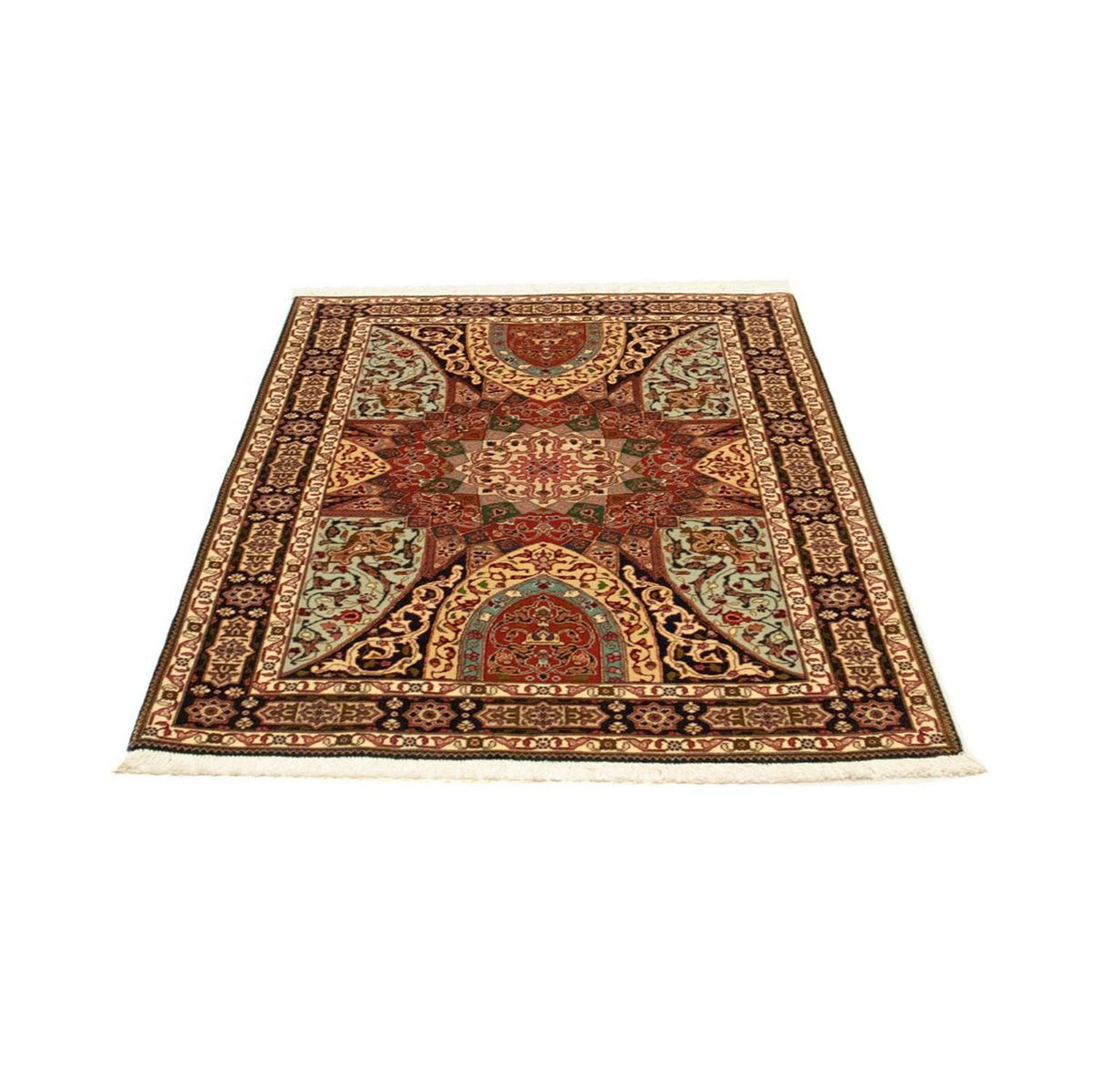 Alfombra Persa - Tabriz - Real - 151 x 102 cm - multicolor
