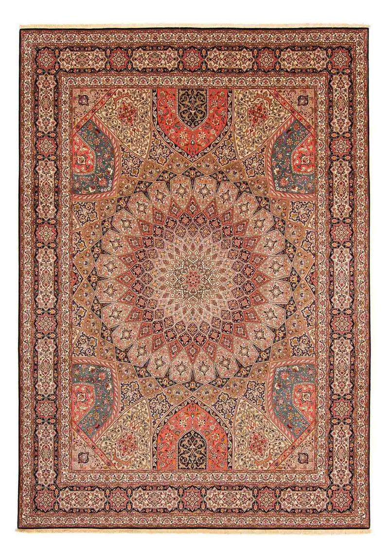 Alfombra Persa - Tabriz - Real - 405 x 300 cm - multicolor