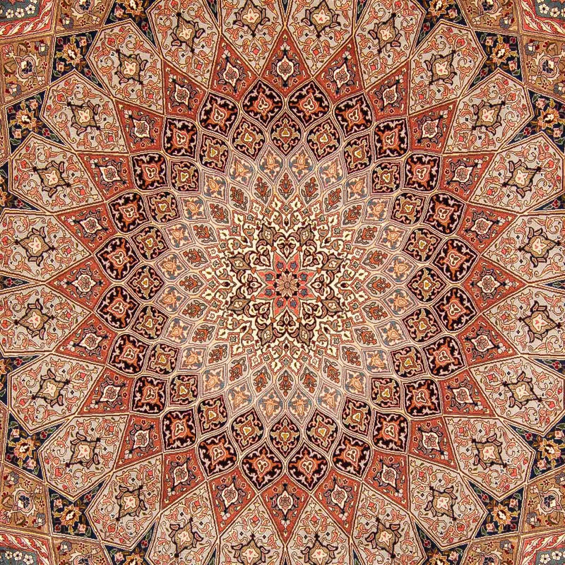 Alfombra Persa - Tabriz - Real - 405 x 300 cm - multicolor