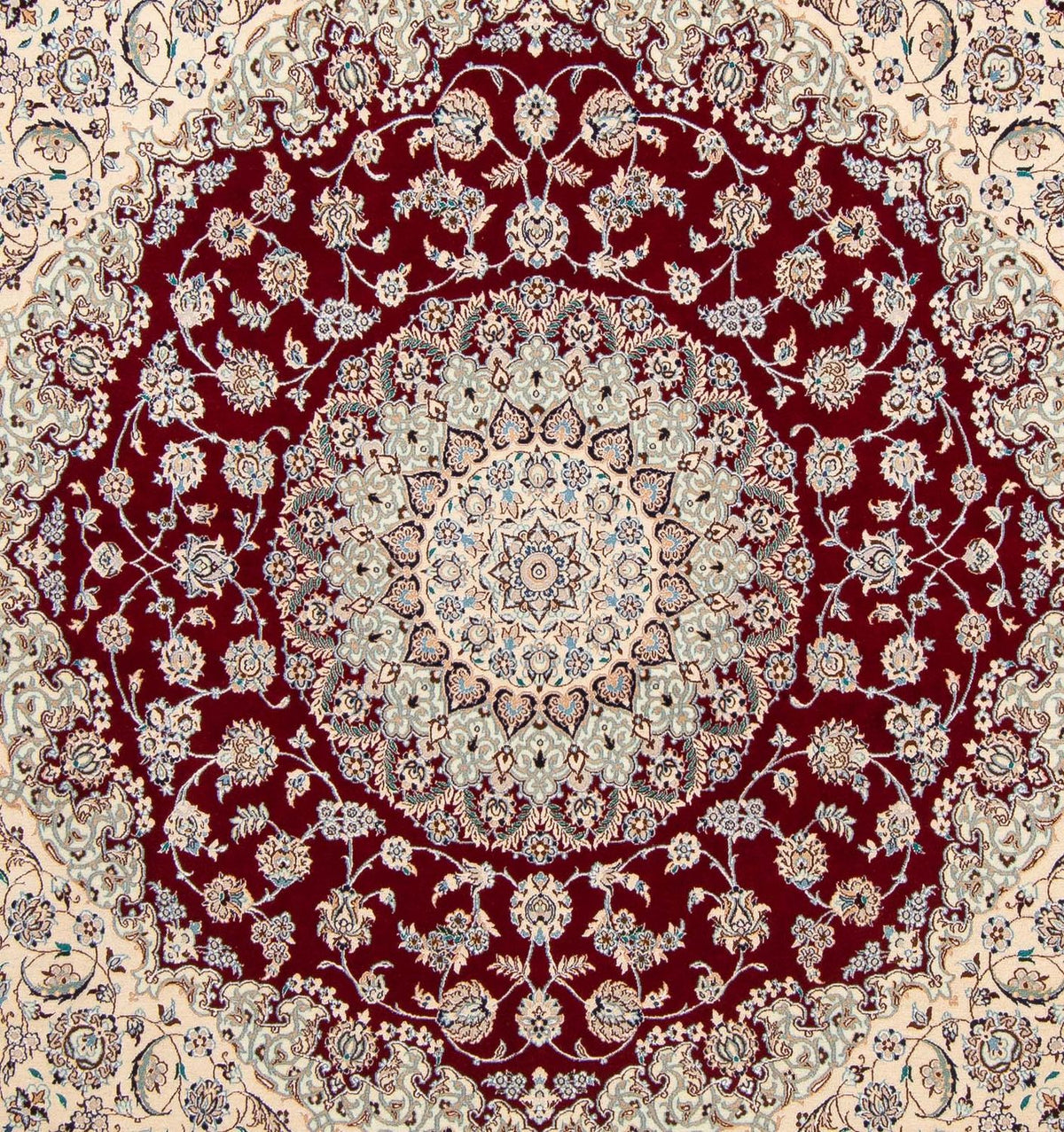 Alfombra Persa - Nain - Prima cuadrado - 211 x 200 cm - beige